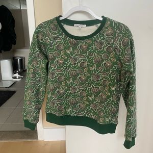 Rebecca Minkoff Green Sweatshirt XS
